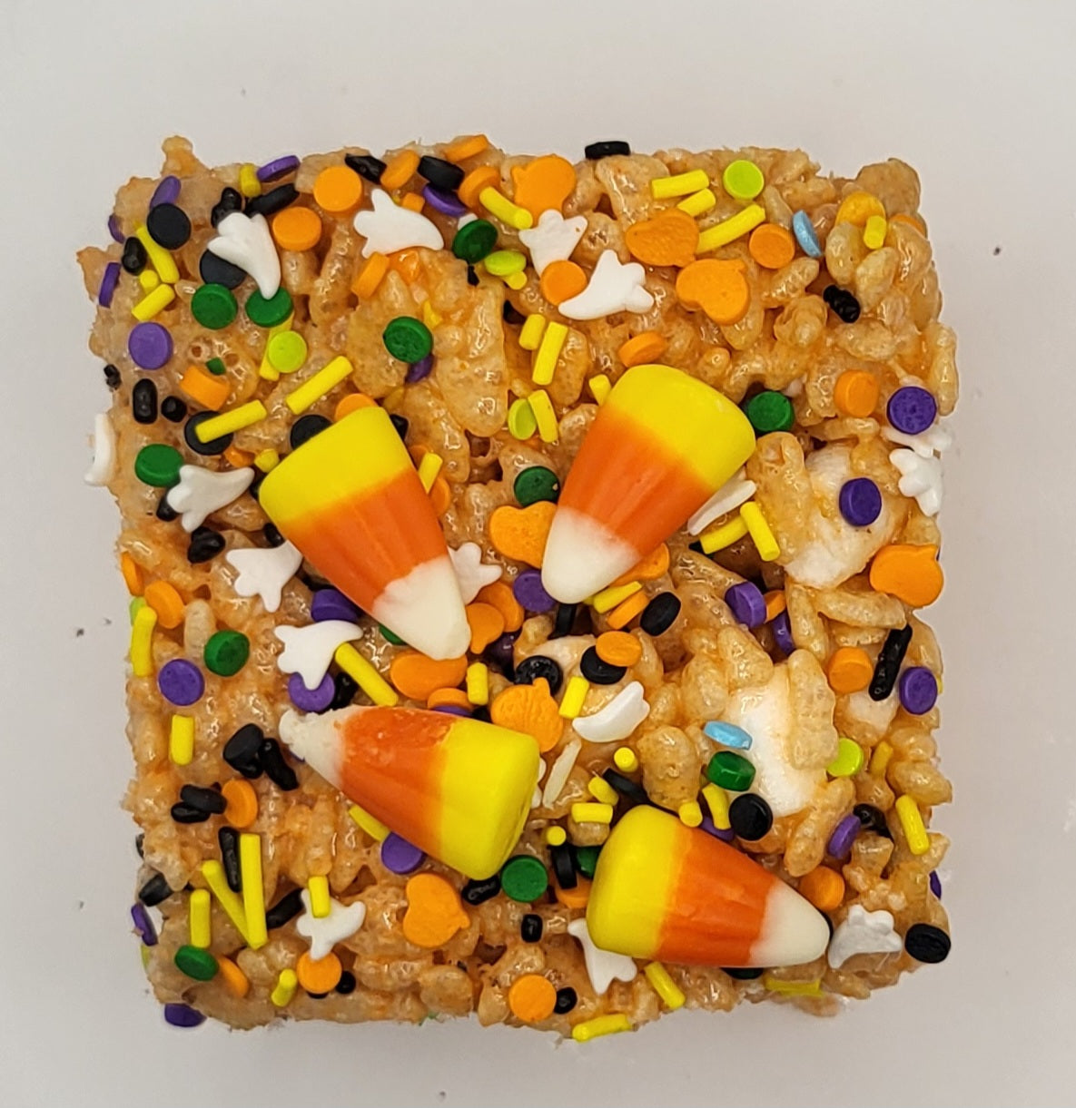 Halloween Orange Crispie
