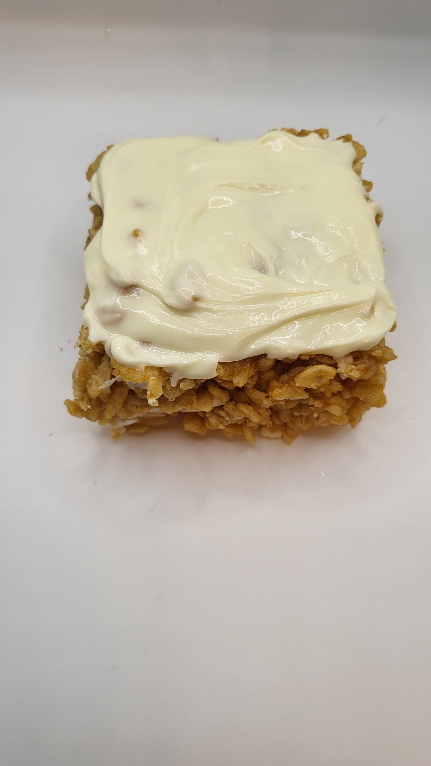 Pumpkin Pie Spice Dipped in White Chocolate Crispie